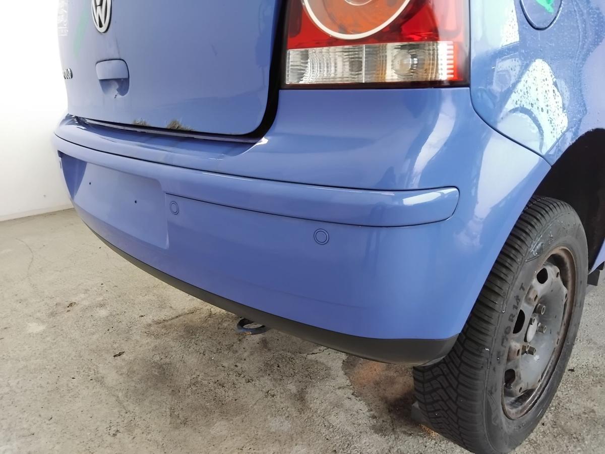 VW Polo 9N3 original Sto&szlig;f&auml;nger Sto&szlig;stange hinten summerblue LA5F BJ2009 PDC