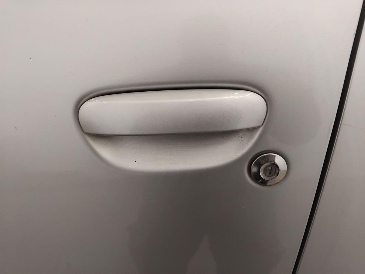 Mitsubishi Colt Z30 T&uuml;r vorn links Fahrert&uuml;r 5-T&uuml;rer A50 Haag silber BJ2007