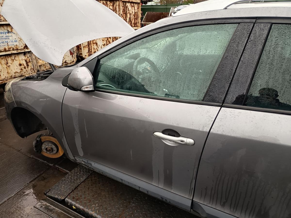 Renault Megane III Kombi orig T&uuml;r Roht&uuml;r vorne links TEKNG grau Bj 2010