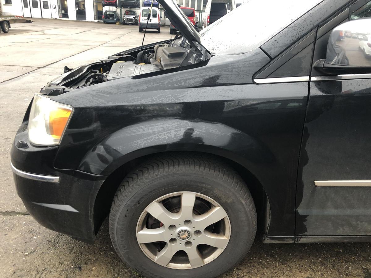 Chrysler Grand Voyager RT Kotflügel vorn links Fahrerseite QXR schwarz