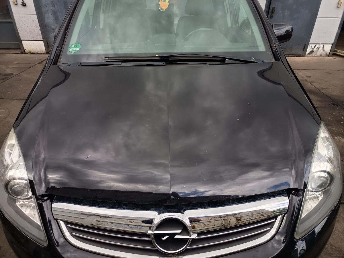 Opel Zafira B original Motorhaube Z20R Saphirschwarz Facelift Bj 2011