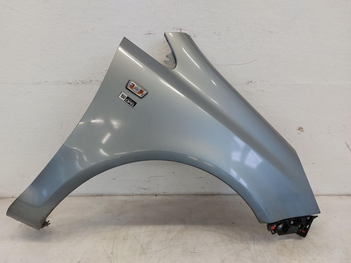 Opel Corsa D Kotfl&uuml;gel vorn rechts Beifahrerseite GEV silberseemetallic 06-14