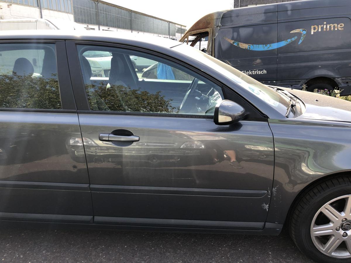 Volvo V50 Typ M T&uuml;r vorn rechts Beifahrer Rohbau 45500 Titanium Grey Metallic