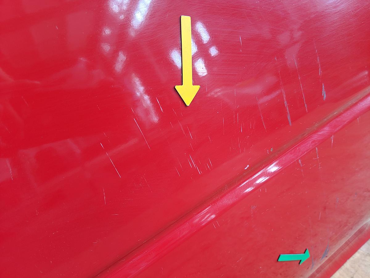 Subaru Impreza GC GF Bj.97 T&uuml;r vorn links Fahrert&uuml;r rot EFH Limo