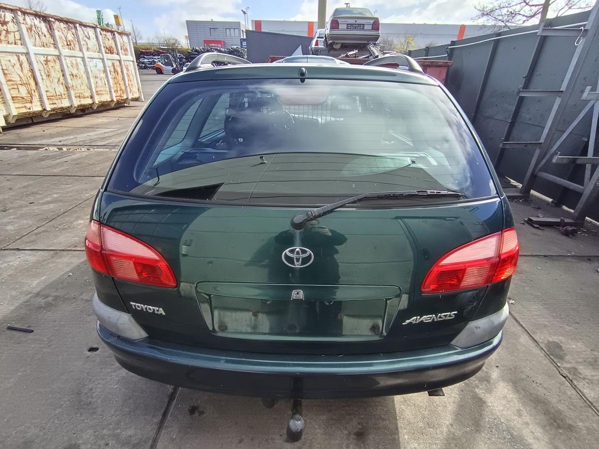 Toyota Avensis T22 Kombi original Heckklappe mit Scheibe 6S3 Gr&uuml;n Bj 2001