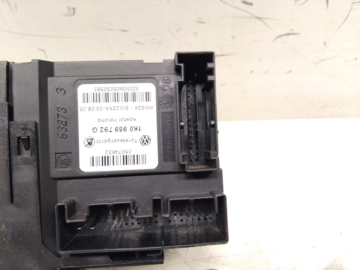VW Caddy 2K original Fensterhebermotor vorn rechts mit T&uuml;rsteuerger&auml;t Bj.2006