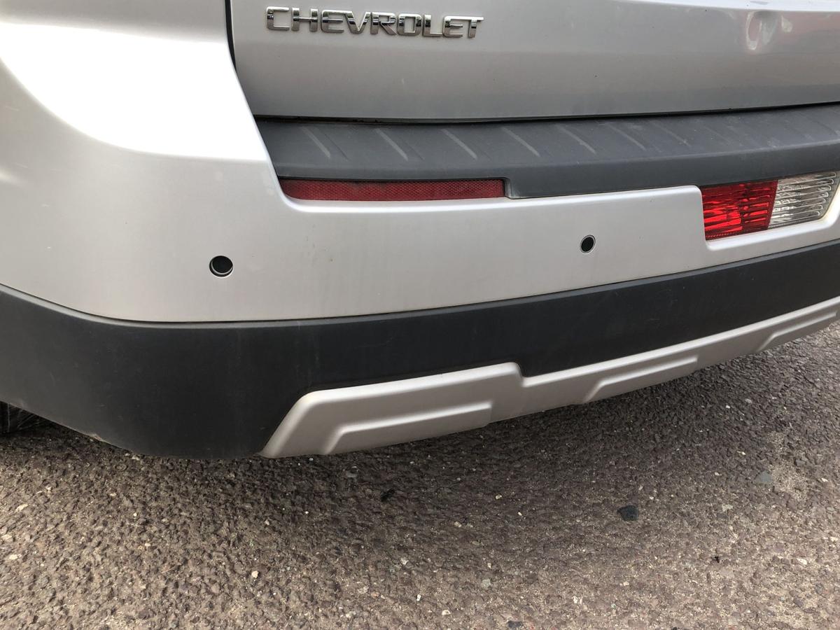 Chevrolet Orlando KL1Y Sto&szlig;f&auml;nger hinten Hecksch&uuml;rze mit PDC GAN Silber