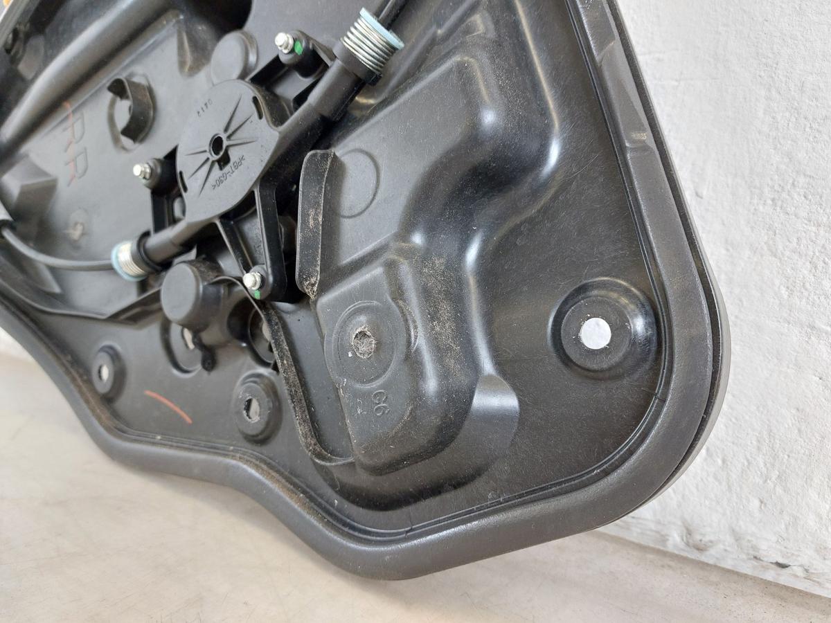 Mazda 2 Typ DJ Fensterheber hinten rechts elektrisch Motor Mechanik Grundplatte