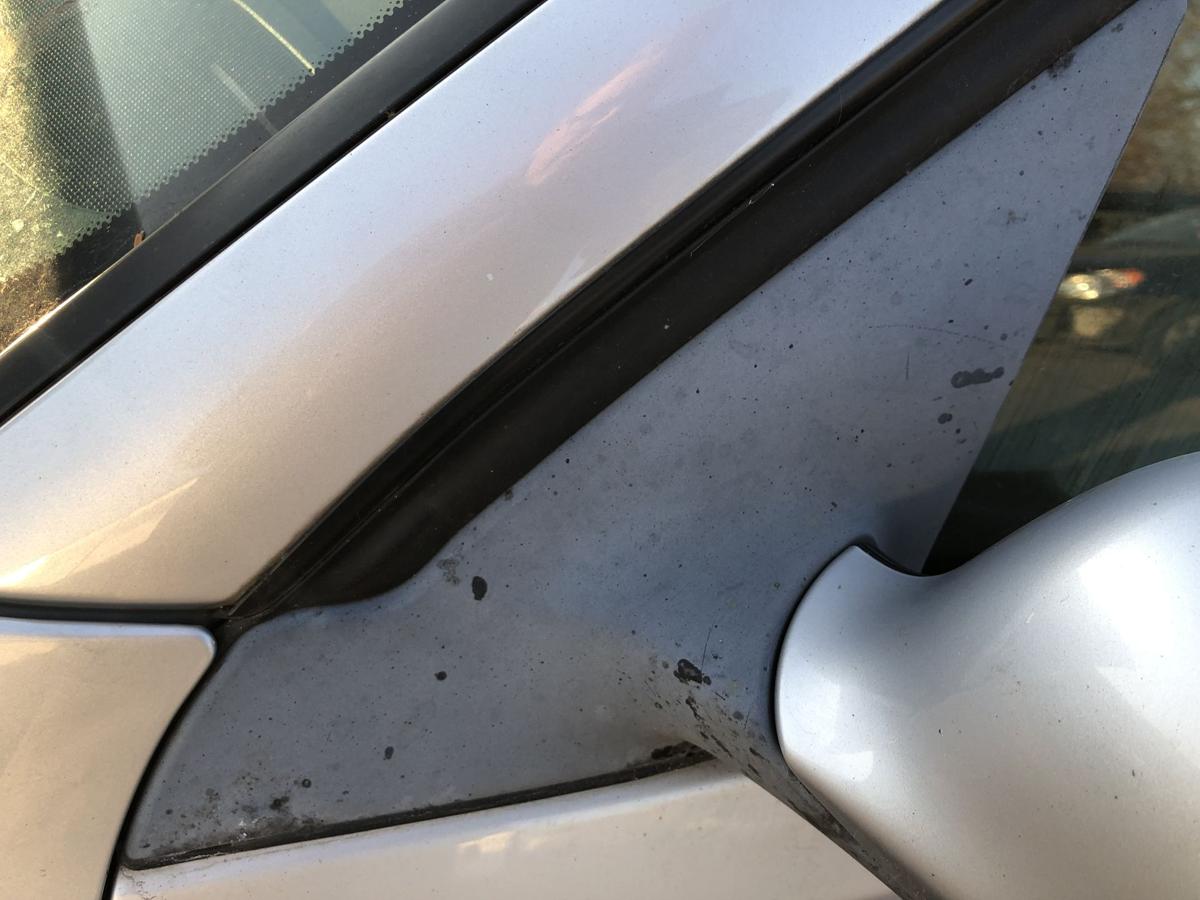 Saab 9-3 Typ YS3F Aussenspiegel links elek Seitenspiegel silber R&uuml;ckspiegel