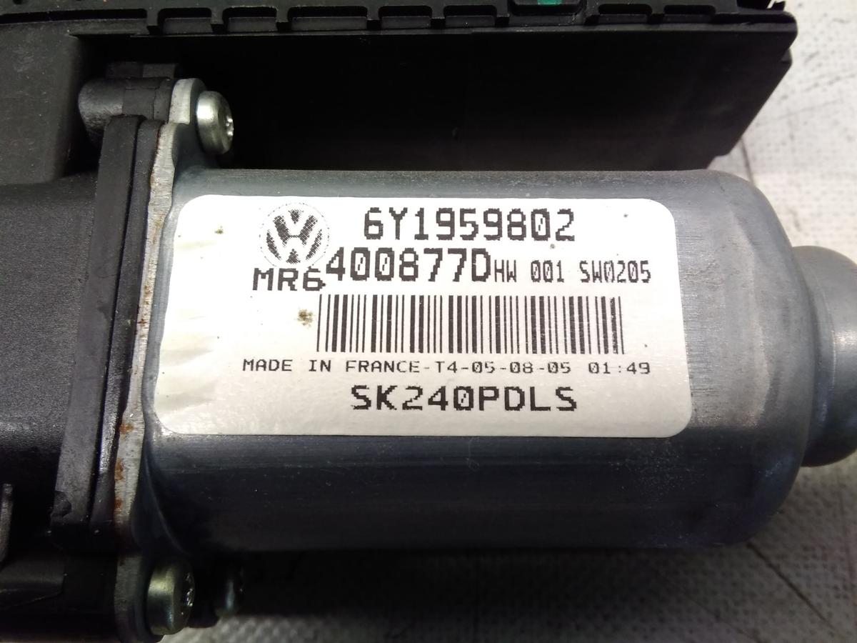 Skoda Fabia 1 6Y original Fensterhebermotor vorn rechts 6Y1959802 BJ2005