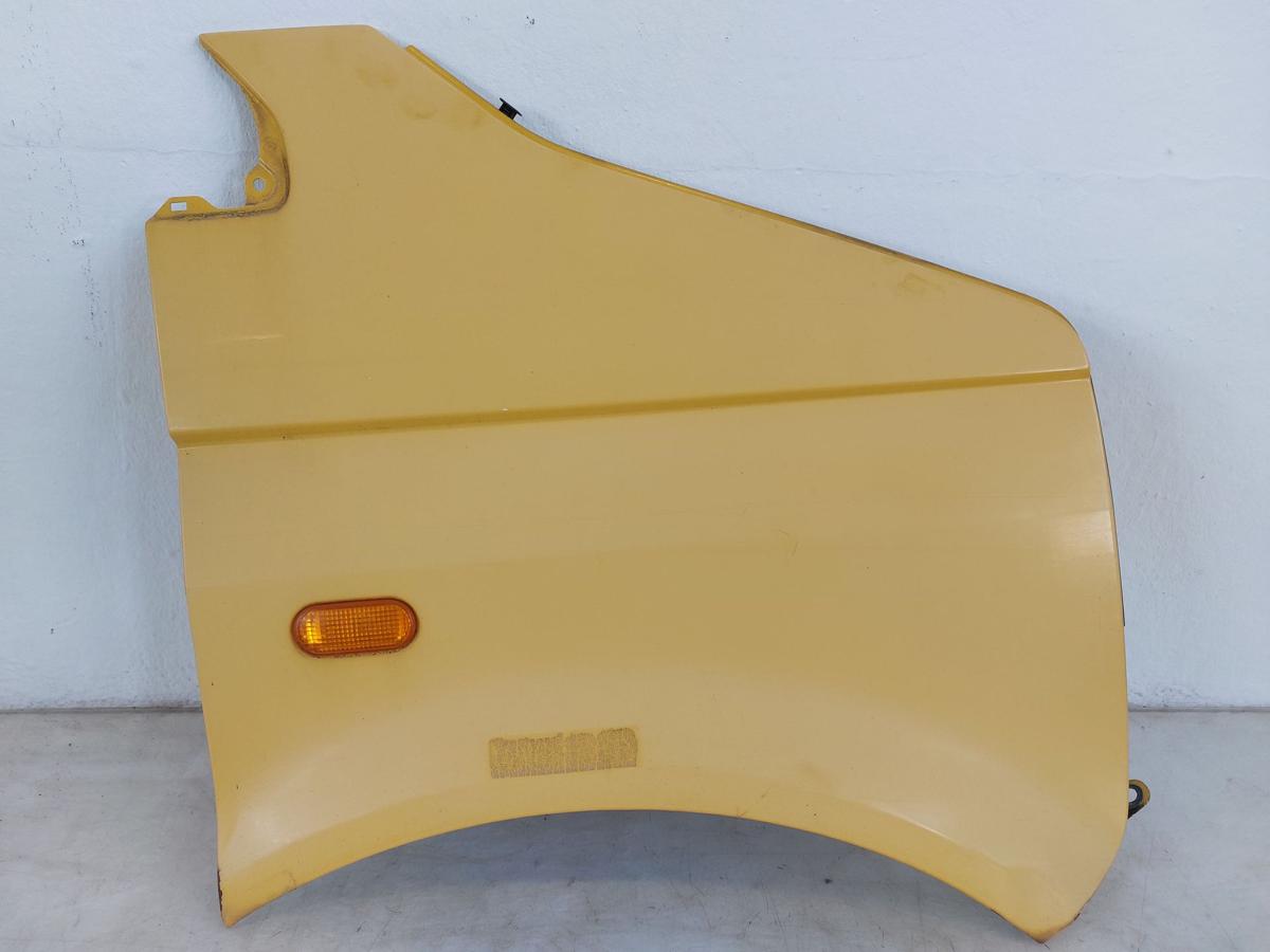 VW T5 7H Transporter Kotfl&uuml;gel vorn rechts Beifahreseite Postgelb Dellen