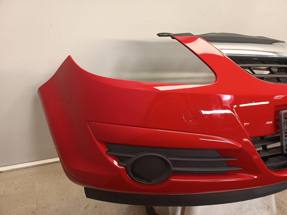 Opel Corsa D original Stoßfänger Stoßstange vorn 79U Magmarot Bj 2007