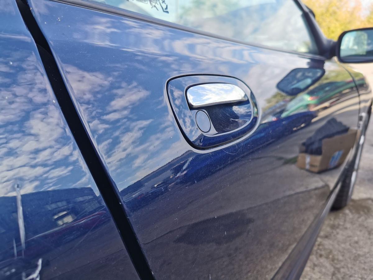 MG Rover TF RD Fahrertür Tür Autotür vorn rechts Rohbau JFM Royalty Blue Pearl MG Rover TF RD Fahrertür Tür Autotür vorn rechts Rohbau JFM Royalty Blue Pearl