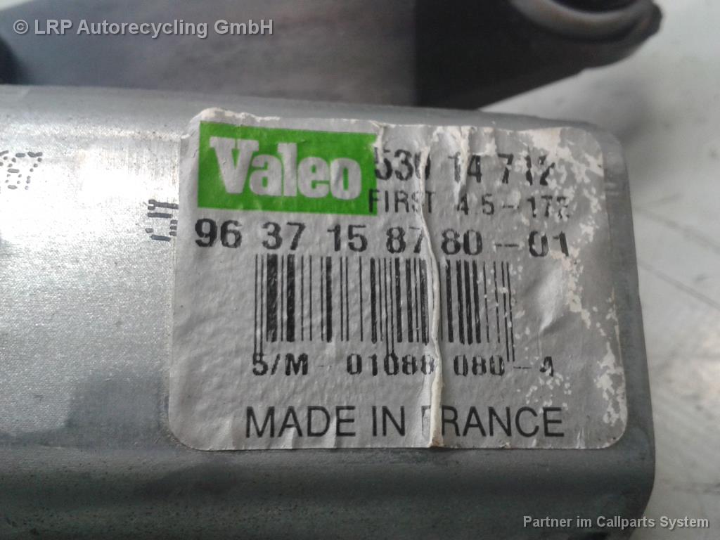 Citroen C3 original Heckwischermotor 53014712 VALEO BJ2004