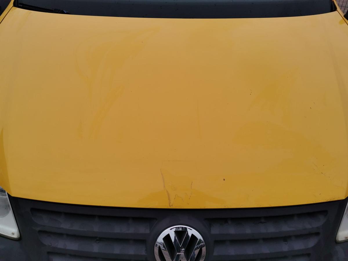 VW Caddy 2K Motorhaube Haube Klappe Deckel Bonnet vorn Ginstergelb R132