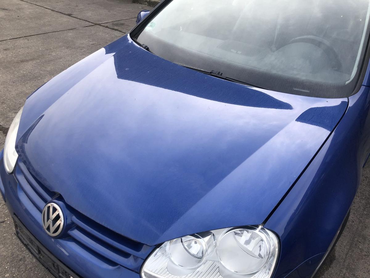VW Golf 5 V 1K Motorhaube Haube Klappe Deckel vorn LC5J Laserblaumet