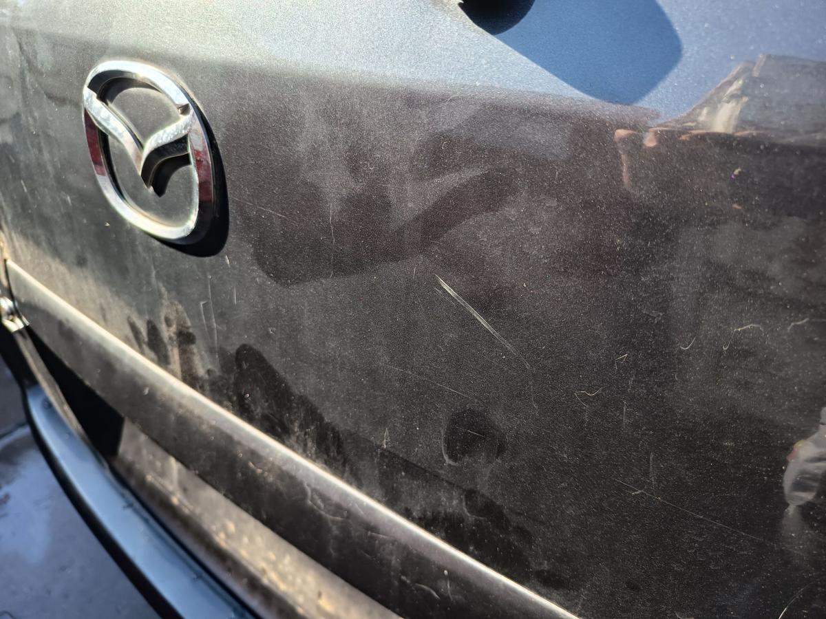 Mazda 2 DY original Heckklappe mit Scheibe 33T Seegrau Bj 2006