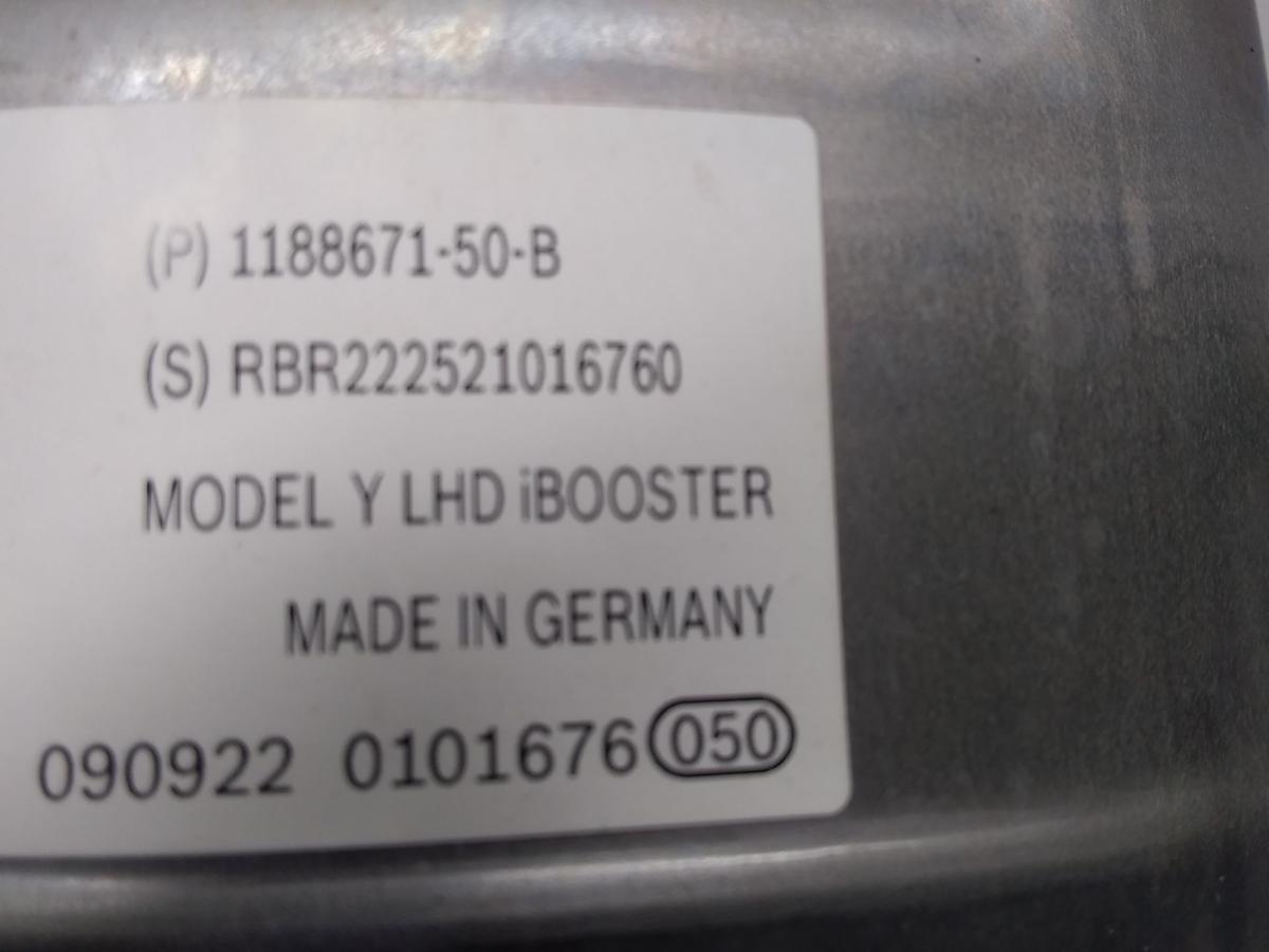 Tesla Model Y original Bremskraftverst&auml;rker Brake Booster 1188671-50-B BJ2022