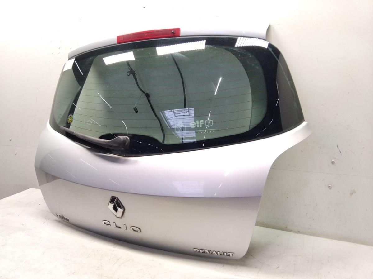 Renault Clio 3 Heckklappe silber TED69 Grey mit Heckscheibe BJ2006 Fließheck