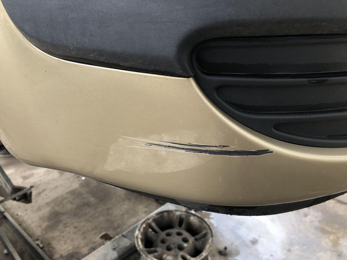 Kia Rio JB original Stoßstange Fänger vorn/Front J4 Cashmere beige Bj 2009