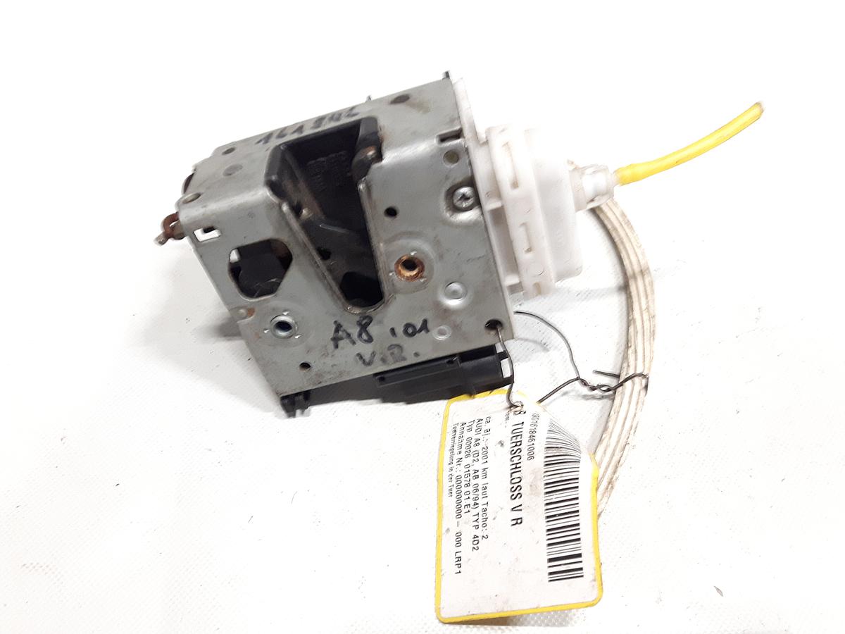 Audi A8 D2 original Türschloss vorn rechts für pneumatische Zentralverriegelung