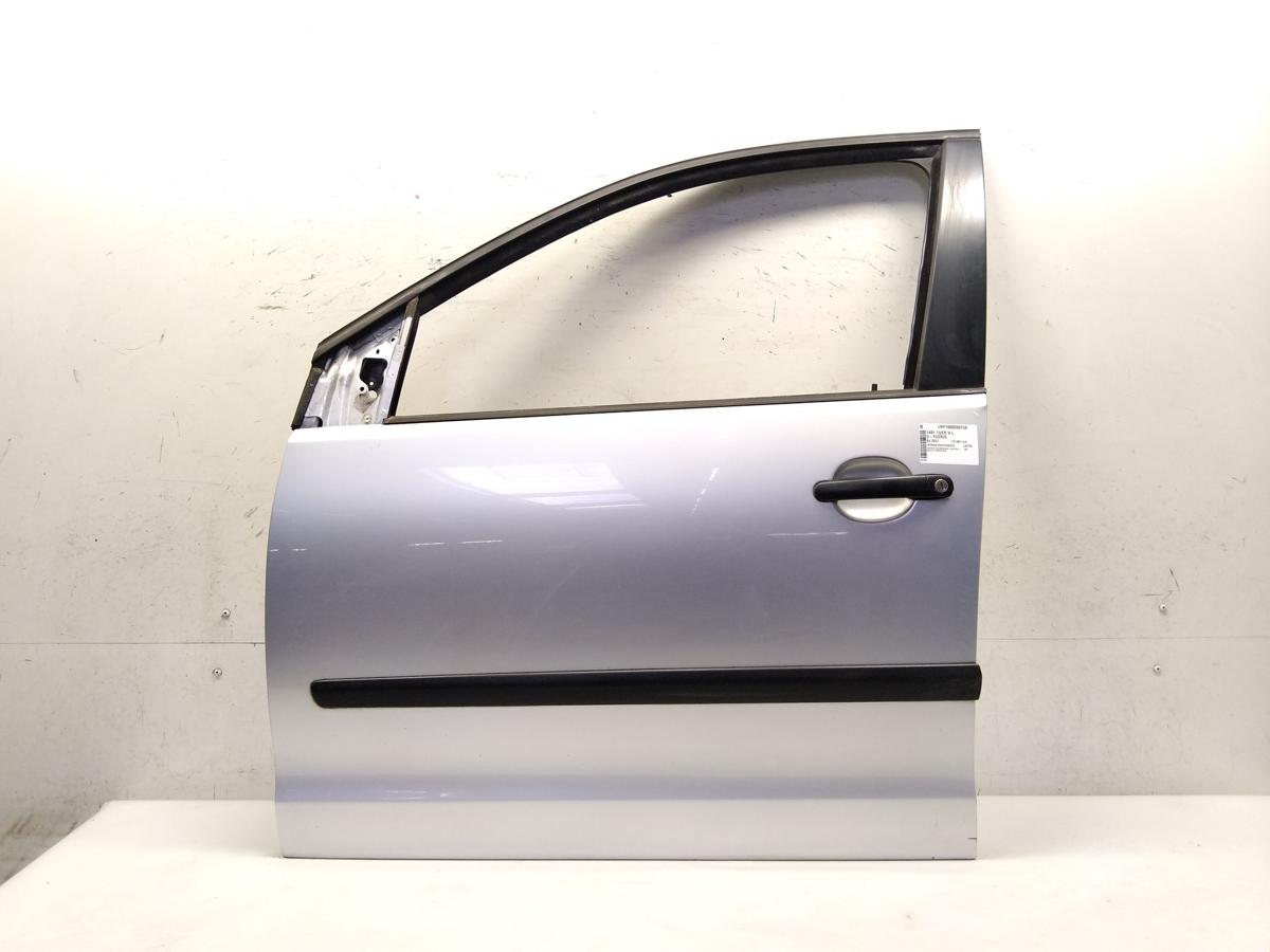 VW Polo 9N T&uuml;r vorn links Fahrert&uuml;r reflexsilbermetallic LA7W 5-T&uuml;rer Bj.2003