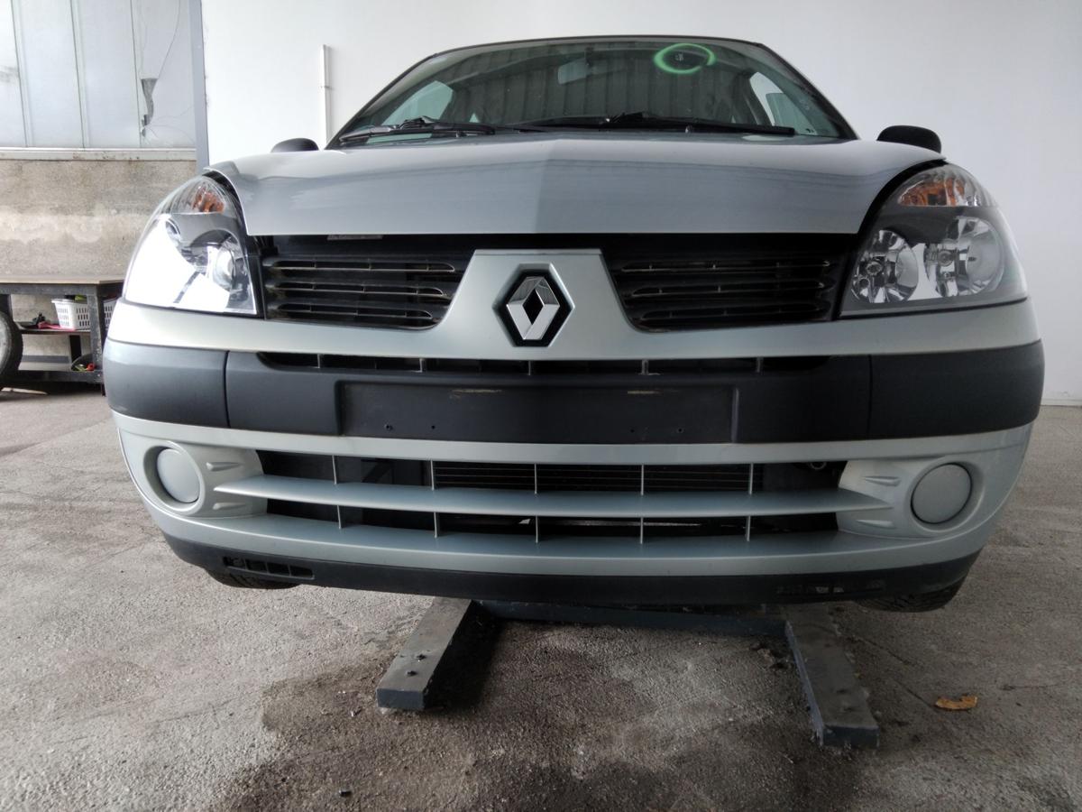 Renault Clio 2 Phase 3 orig Sto&szlig;stange Sto&szlig;f&auml;nger vorn BJ2004 MV632 Gris Boreal