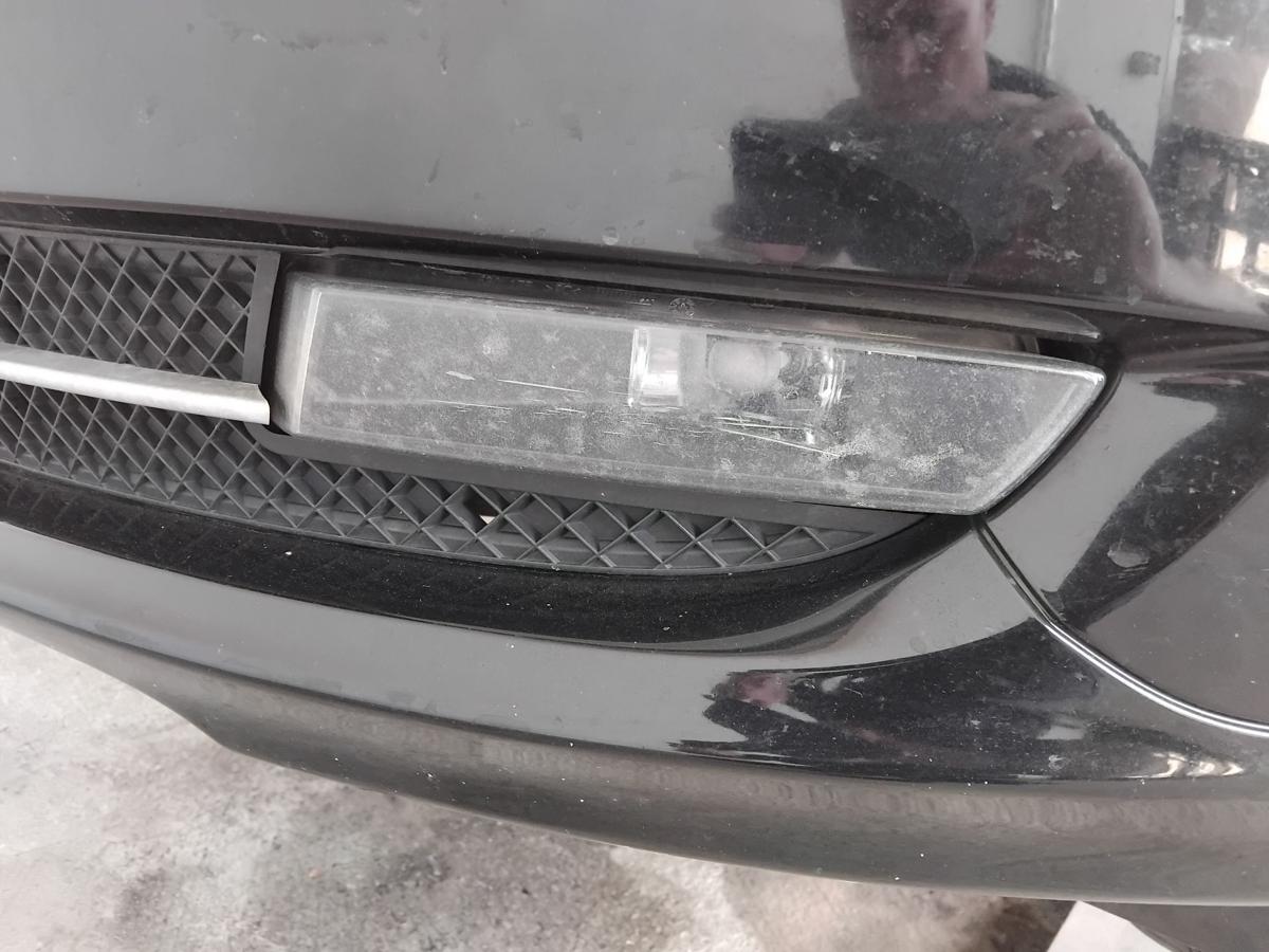 BMW 1er E81 E87 original Sto&szlig;stange Sto&szlig;f&auml;nger vorn 668 SCHWARZ II LCI BJ2008