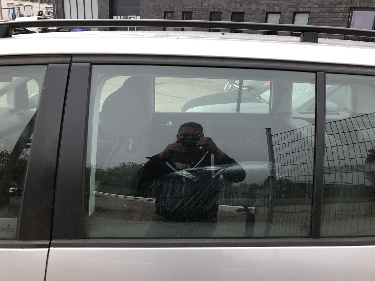 VW Touran 1T 1T2 GP Seitenscheibe hinten links T&uuml;rscheibe Scheibe Colorglas