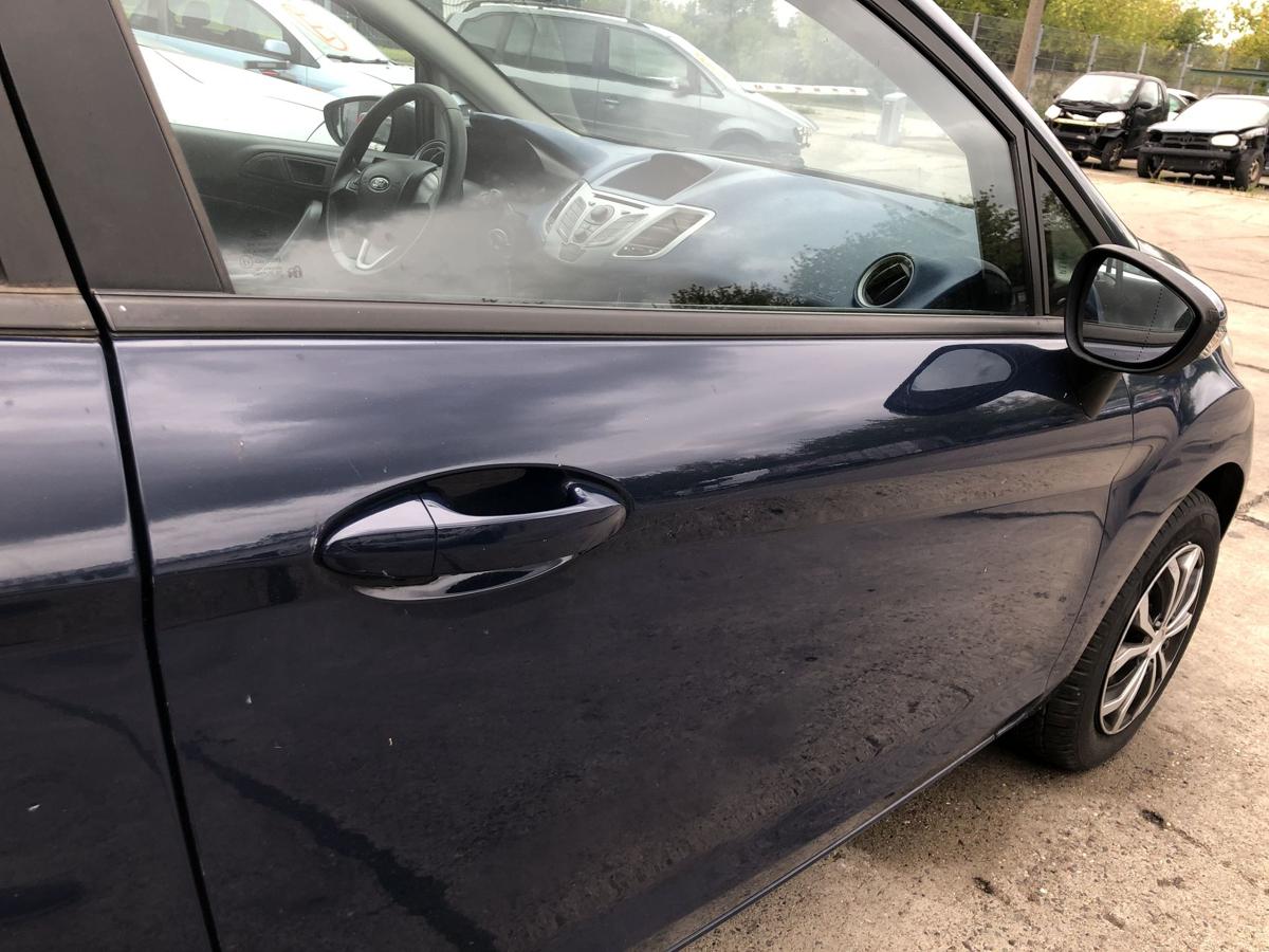 Ford Fiesta JA8 Tür vorn rechts Beifahrertür Rohbau Blazer Blau nur 3 türer