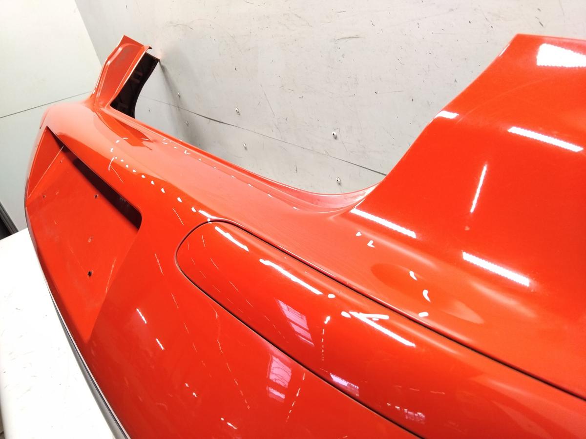 Seat Ibiza III 6L original Stossf&auml;nger Sto&szlig;stange hinten flashrot LP3G BJ2002