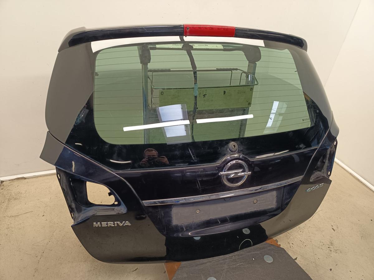Opel Meriva B orig Heckklappe mit Scheibe Kofferraumklappe Z20R schwarz Bj 2012