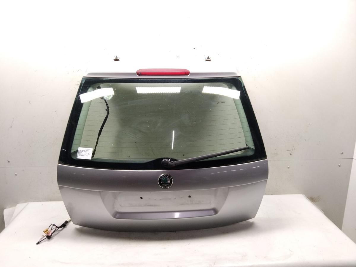 Skoda Fabia 1 Kombi 6Y Heckklappe diamantsilber mit Heckscheibe Bj.2005
