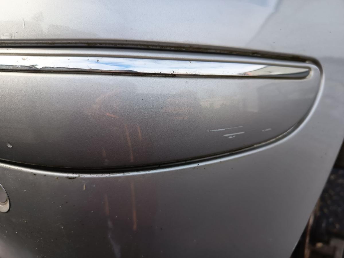 Mercedes W168 Mopf original Sto&szlig;stange F&auml;nger hinten Heck 761 Polarsilber Bj2001