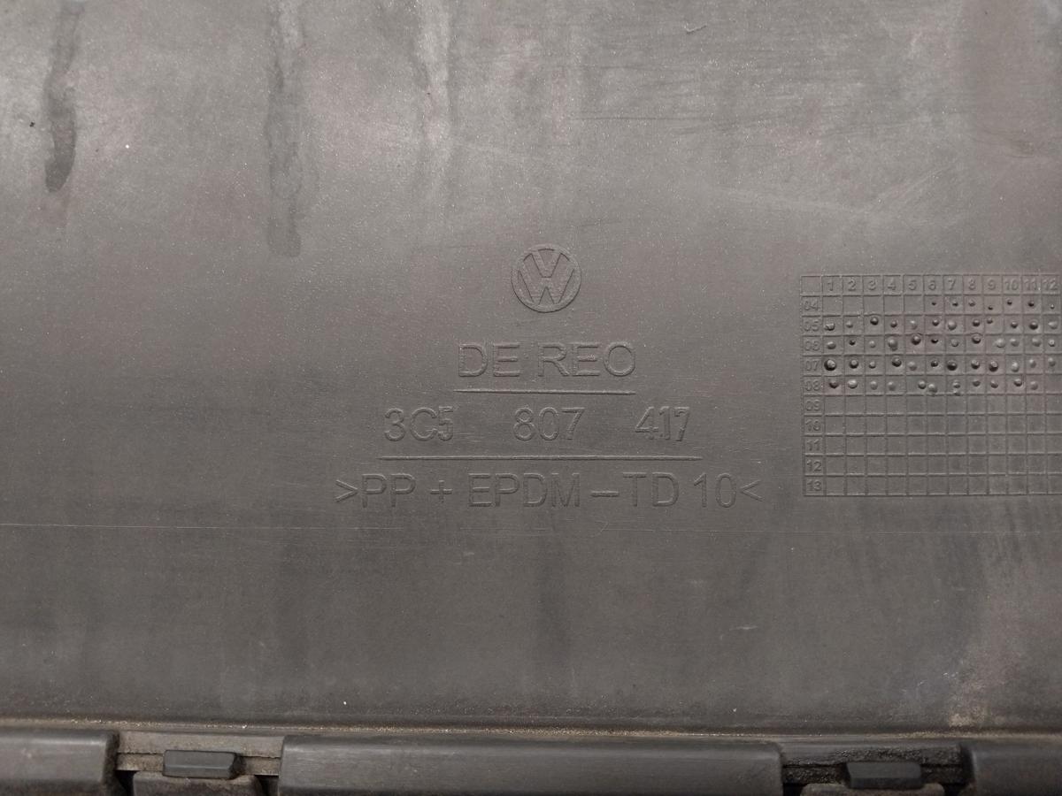 VW Passat 3C Limousine orig.Sto&szlig;f&auml;nger Sto&szlig;stange hinten PDC BJ2009 LB6S Granite Green