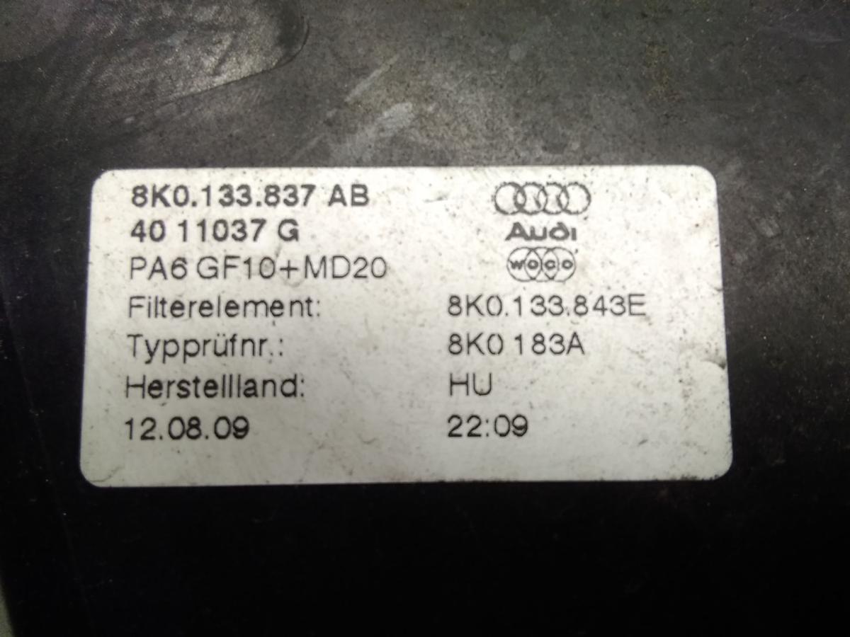 Audi A4 8K B8 original Luftfilterkasten Luftfiltergehäuse 1.8TFSI 118kw Bj.2009