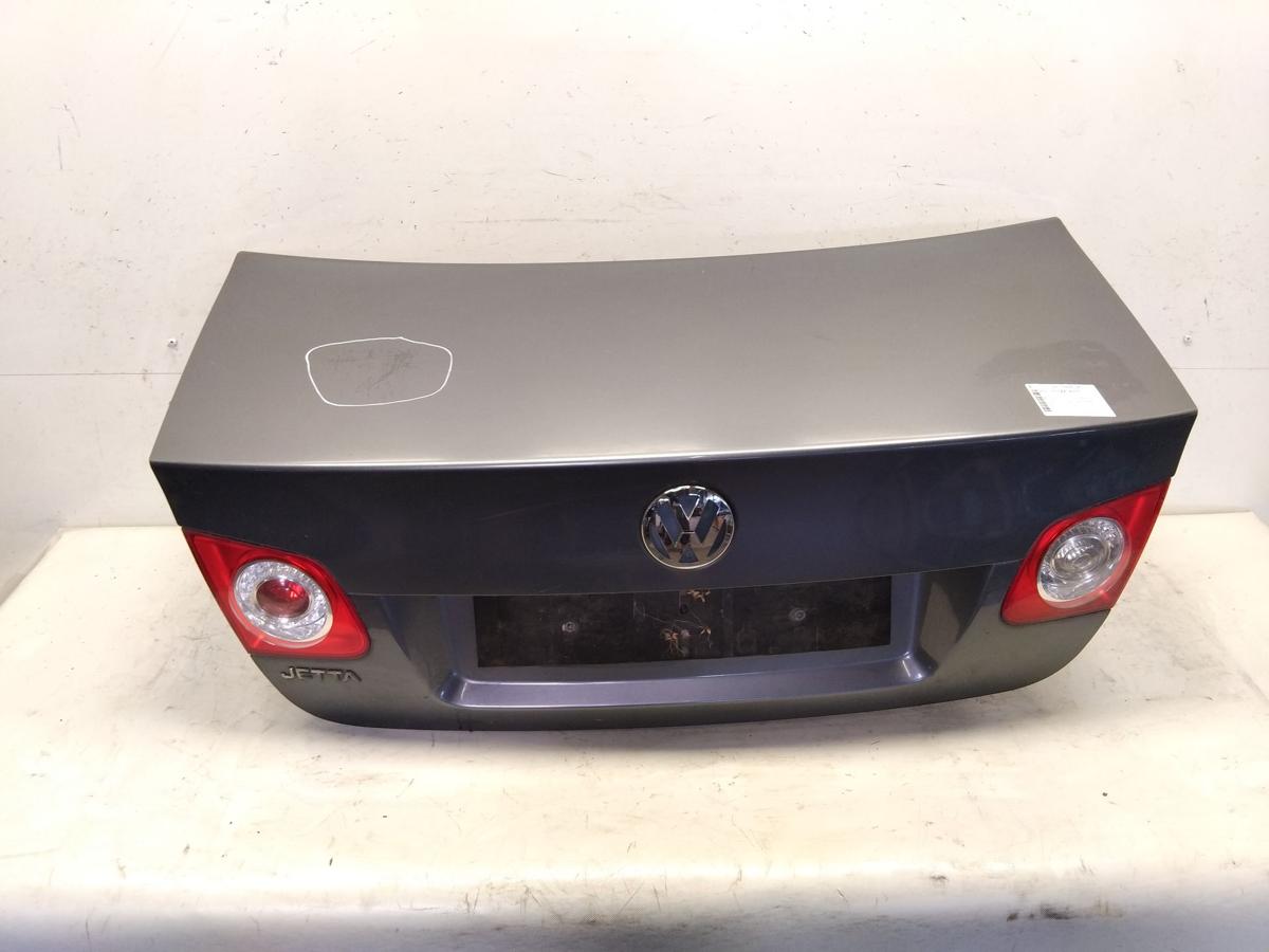 VW Jetta 5 1K2 Heckklappe Kofferraumdeckel LD7X platingraumetallic BJ2006 Anrostung