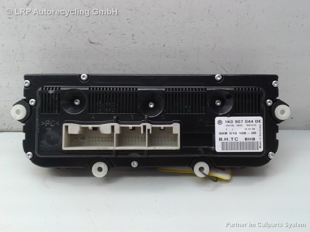 VW Golf V 1K Bj2008 original Klimabedienteil Klimaautomatik Denso 1K0907044DE