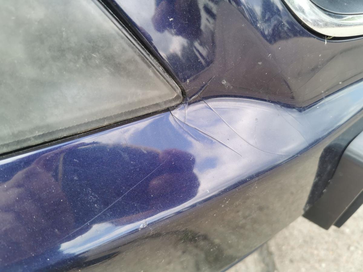 Honda Accord Tourer CM1 Stossstange Stossfänger Bumper vorn B502P Indigo Blue