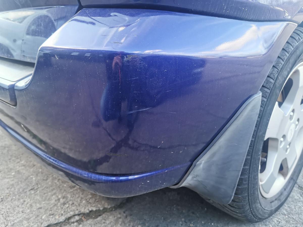 Mitsubishi Space Star DG0 Stossf&auml;nger Stossstange Bumper hinten T18Virtual Blue