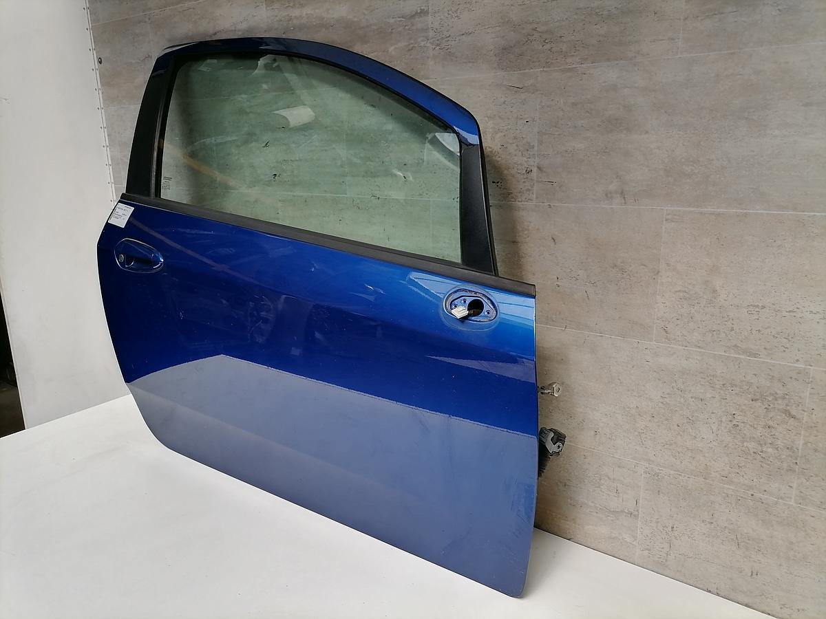 Fiat Grande Punto Rohtür rechts Beifahrertür 599/A Blu Magnetico 3-T BJ05-09