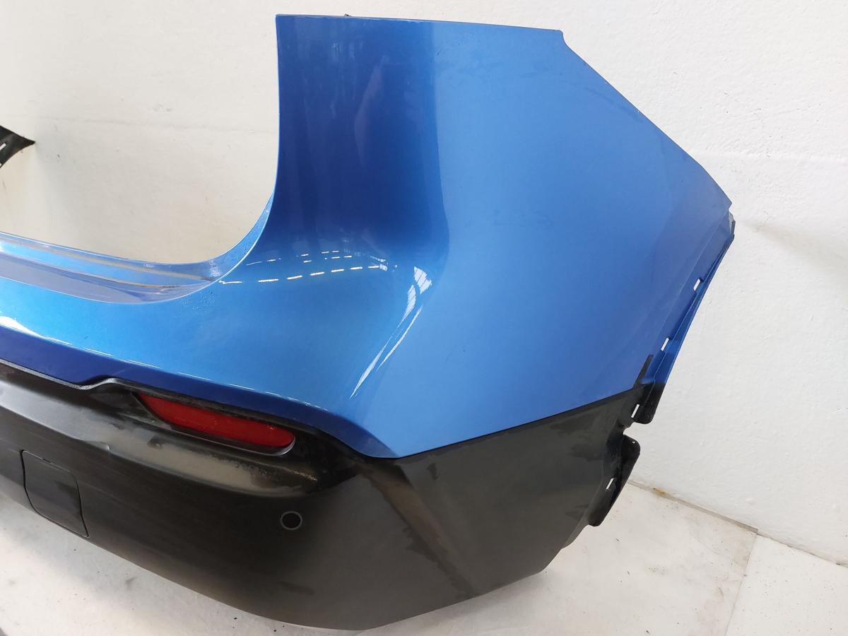 Nissan Qashqai J11 Stoßfänger hinten Heckschürze mit PDC RCA Caspian Blue Pearl