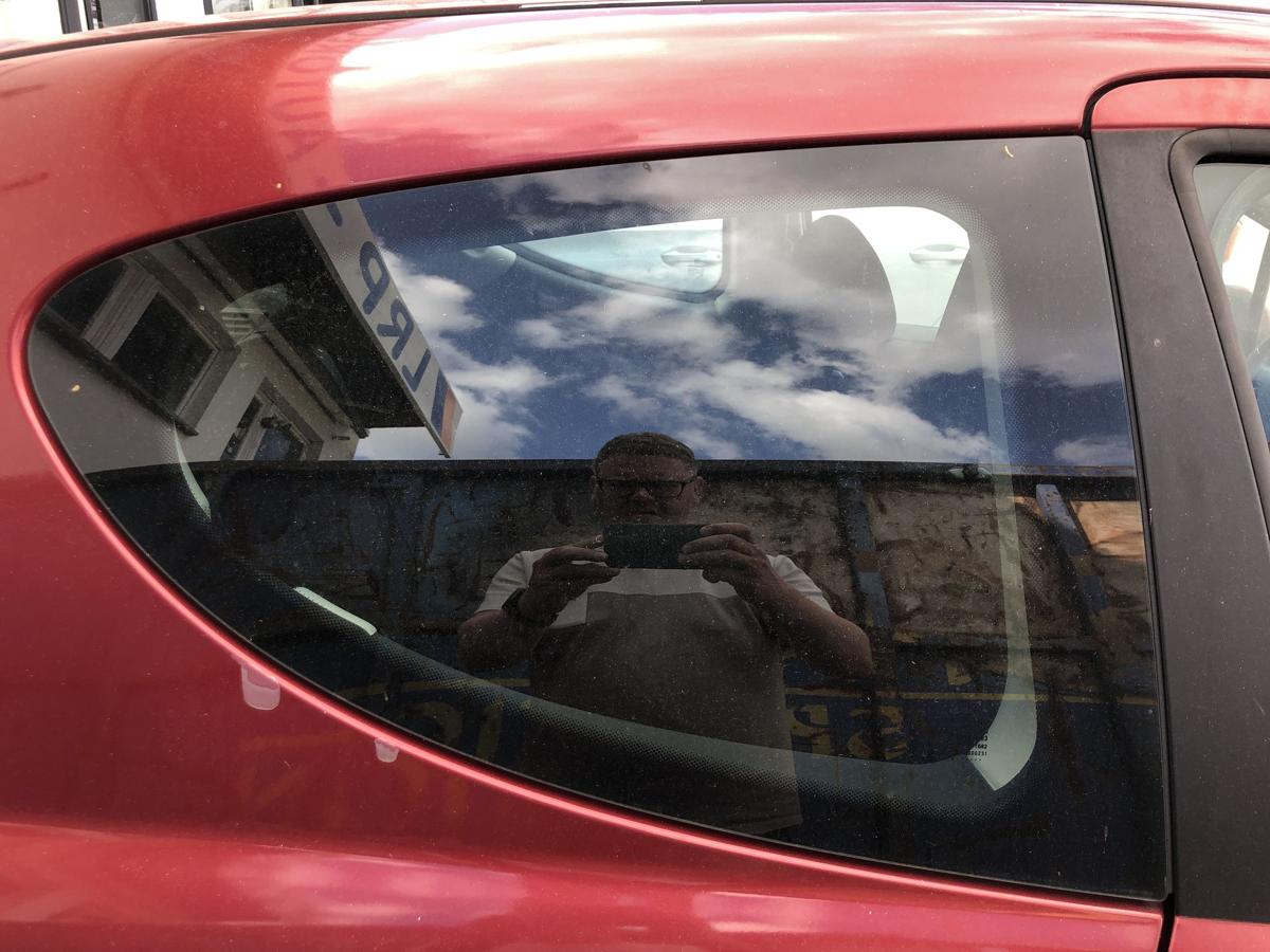 Peugeot 207 WA WC Seitenscheibe hinten rechts Austellfenster Colorglas 3 t&uuml;rer