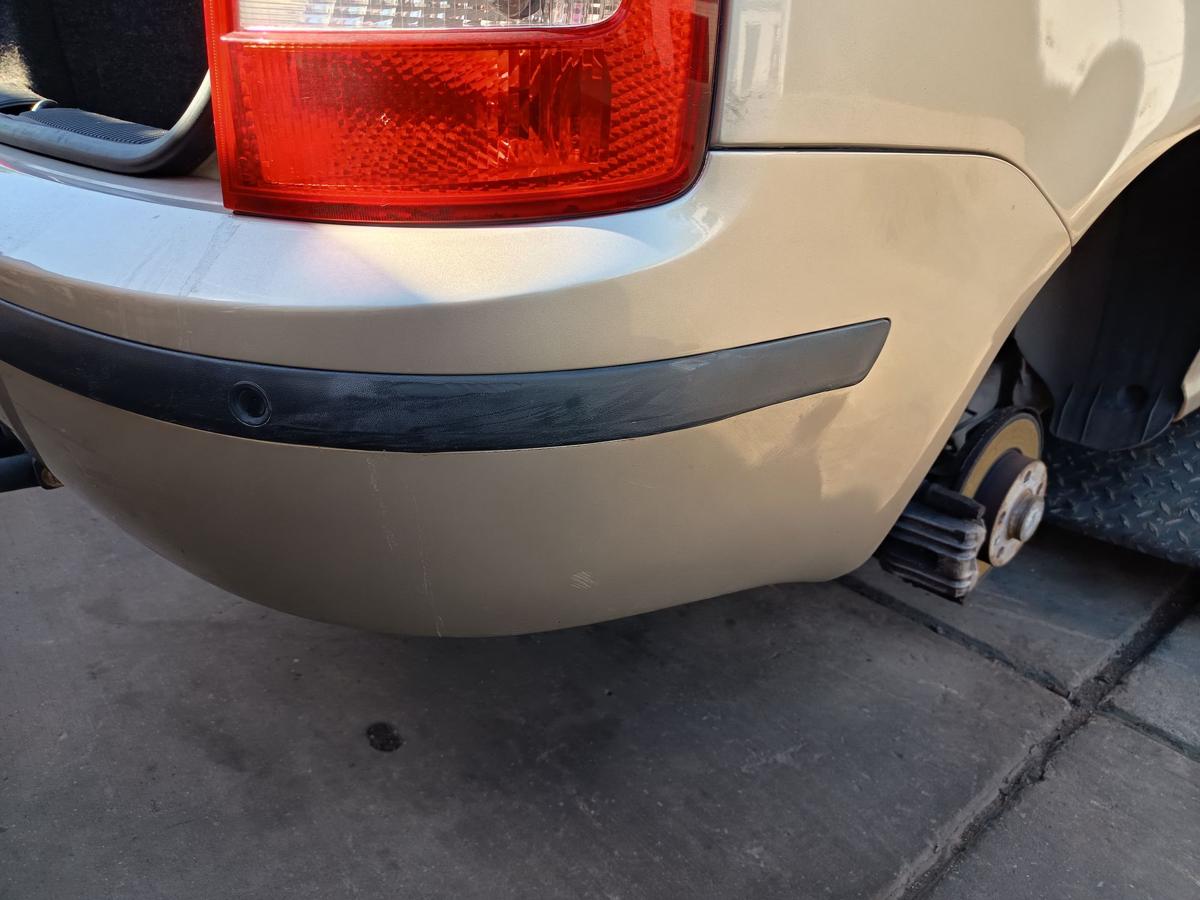 Skoda Fabia 6Y Kombi original Sto&szlig;stange hinten 9201 Sahara Beige PDC Bj 2004