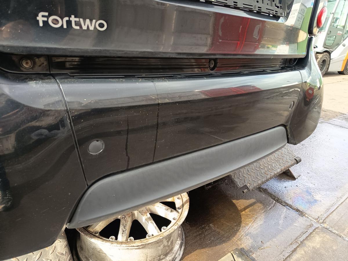 Smart Fortwo original Sto&szlig;stange hinten mitte EA4 schwarz Facelift Bj 2006