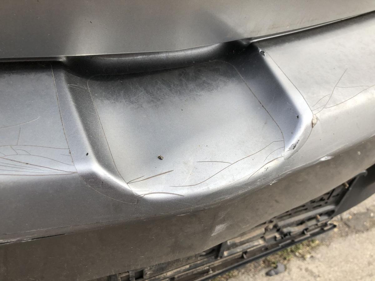 Mazda 3 Typ BL Stoßfänger hinten mit PDC Heckschürze 5trg 38P Liquid Silver Met