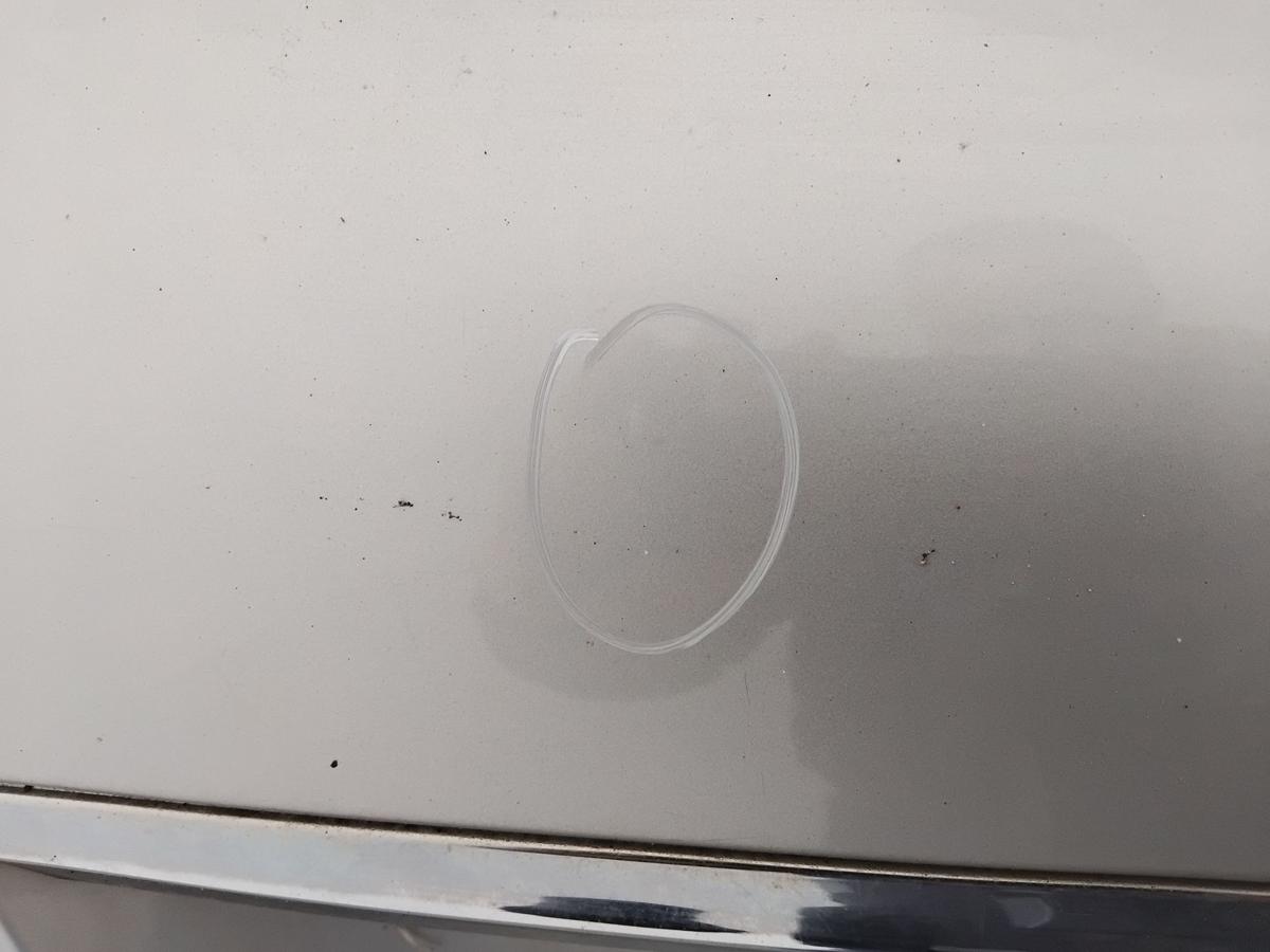 Mercedes E-Klasse Kombi S211 Heckklappe C744 brillantsilber inkl. Scheibe BJ2004