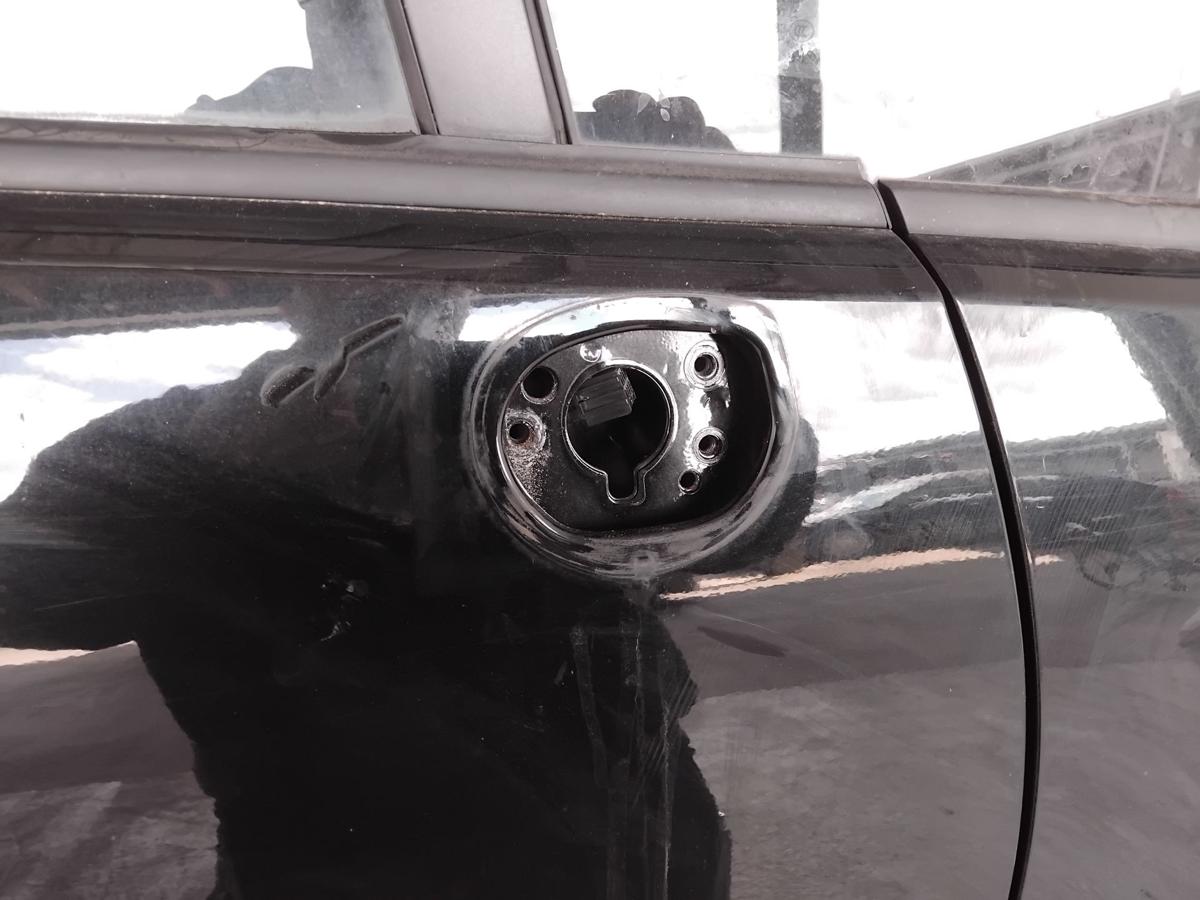 Kia Rio III UB T&uuml;r vorn rechts Beifahrert&uuml;r 3-t&uuml;rig besch&auml;digt BJ2012 AURORA BLACK PEARL