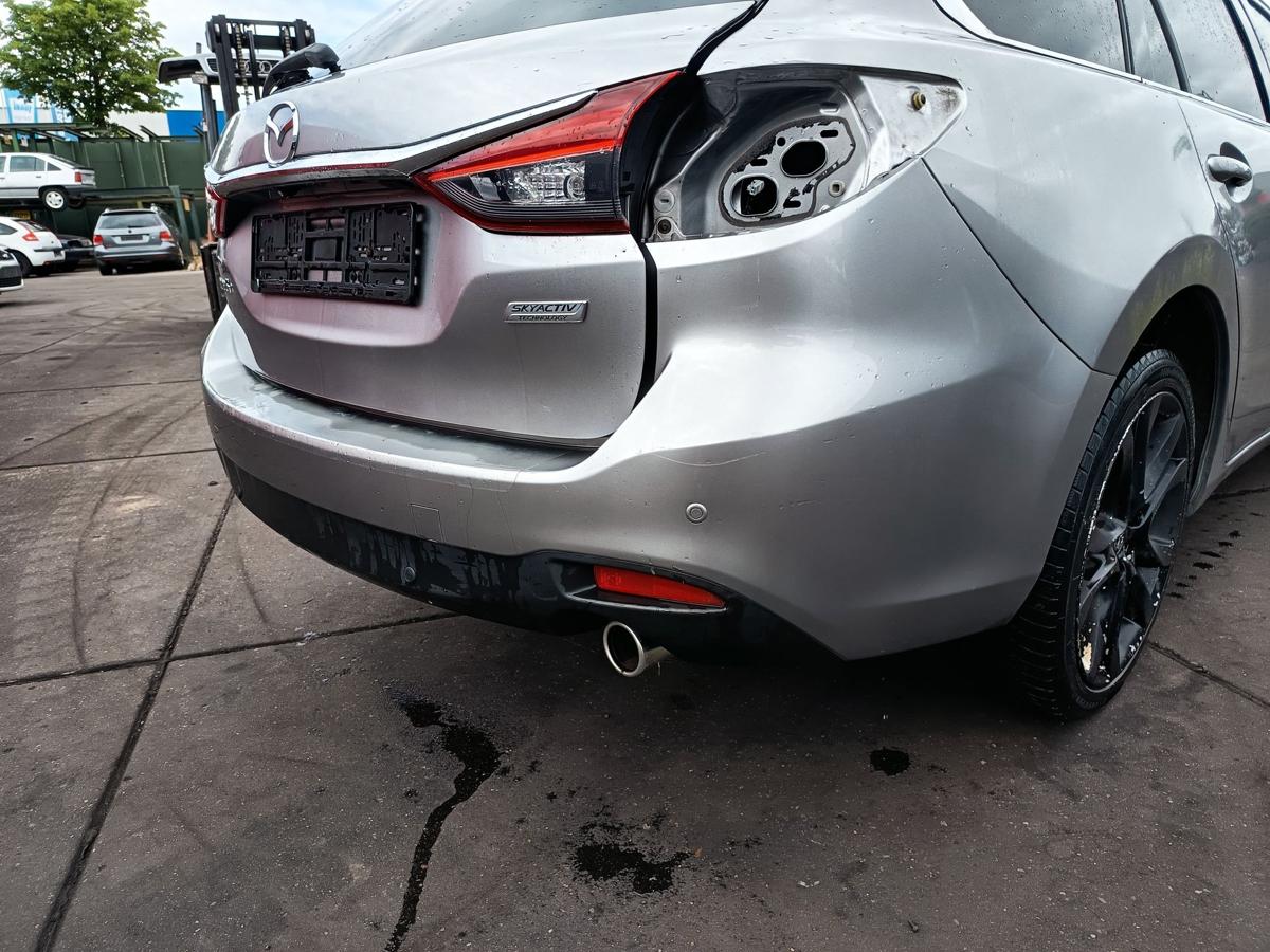 Mazda 6 GJ Kombi orig Stoßstange hinten Stoßfänger PDC Silber met Bj 2015