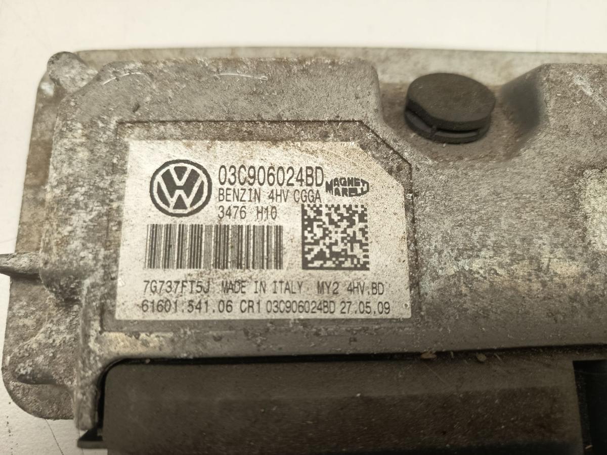 VW Golf VI 6 Bj 2009 original Steuergerät Motor Motorsteuergerät CGGA